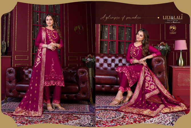 Majestic Modish By Lily Lali Readymade Suits Catalog